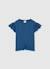 T-shirt fille bleu avec volants Bleu 1 - vertbaudet enfant 