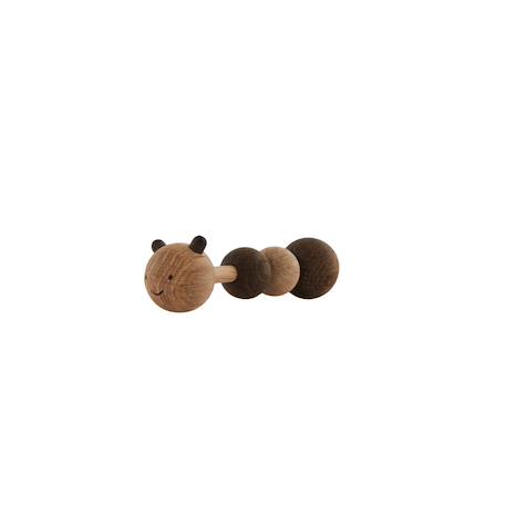 Hochet en bois Marron 2 - vertbaudet enfant 