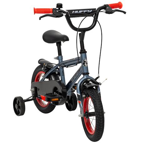 Vélo enfant huffy pro thunder 12' Gris 2 - vertbaudet enfant 