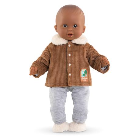 Veste velours 'petit explorateur' pour poupon 30 cm Ecru 4 - vertbaudet enfant 
