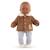 Veste velours 'petit explorateur' pour poupon 30 cm Ecru 4 - vertbaudet enfant 