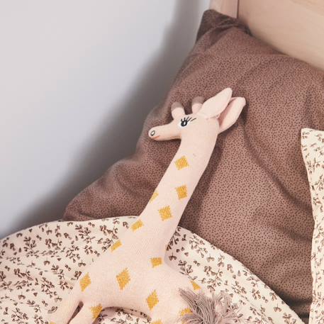 Peluche en coton et polyester Rose 3 - vertbaudet enfant 