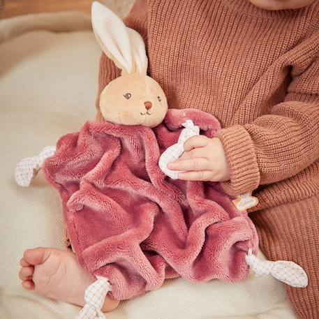 Doudou plat Rouge, beige, blanc 6 - vertbaudet enfant 