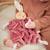 Doudou plat Rouge, beige, blanc 6 - vertbaudet enfant 