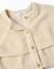 Cardigan en maille à manches cape et lurex Beige clair 3 - vertbaudet enfant 