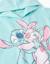 Sweat en coton à capuche et imprimé stitch Bleu clair 3 - vertbaudet enfant 