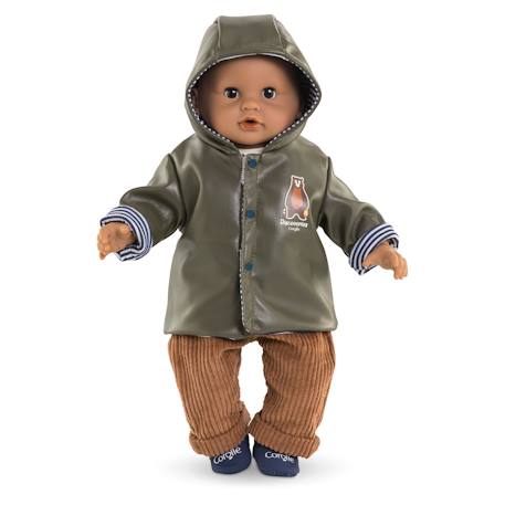 Ciré réversible 'petit explorateur' pour poupon 30 cm Kaki 4 - vertbaudet enfant 