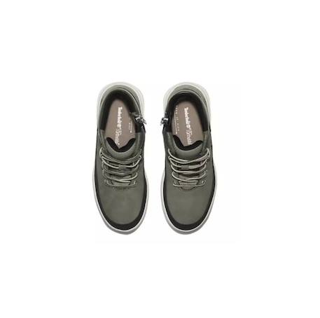 Baskets cuir, synthétique seby mid lace sneaker j Kaki 5 - vertbaudet enfant 