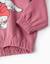 Sweat en coton peigné à capuche et imprimé hello kitty Rose foncé 4 - vertbaudet enfant 