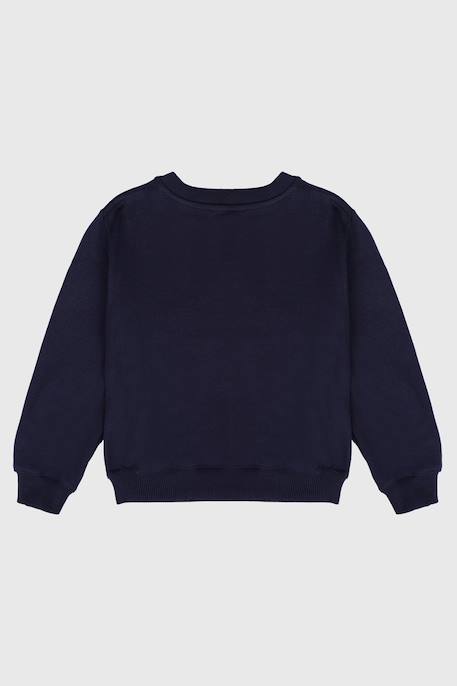 Sweat en coton rustique enfant Marine deep 2 - vertbaudet enfant 