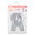 Jogging gris 'petit explorateur' pour poupon 30 cm Gris 3 - vertbaudet enfant 