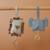 Mobile muscial en coton organique Gris 2 - vertbaudet enfant 