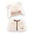 Ensemble hiver 'petit explorateur' pour poupon 30 cm Ecru 1 - vertbaudet enfant 