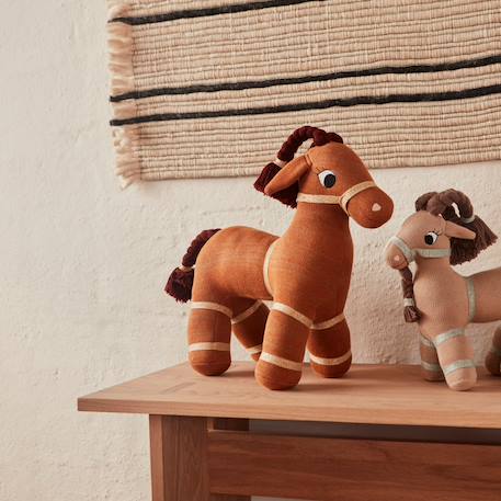 Peluche en coton et polyester Marron 3 - vertbaudet enfant 
