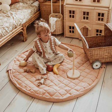 Tapis d'éveil 3 en 1 fleuri Orange 5 - vertbaudet enfant 