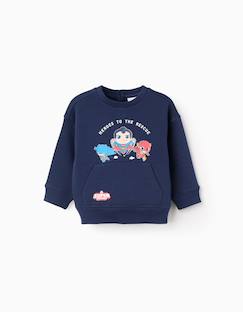 -Sweat en coton peigné à imprimé super friends
