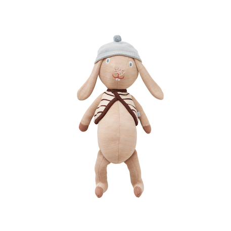 Peluche en coton Beige 1 - vertbaudet enfant 