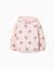 Sweat en coton peigné à capuche et motif minnie Rose clair 1 - vertbaudet enfant 