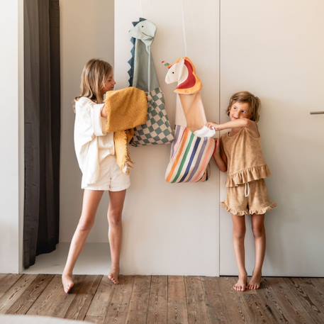 Rangement mural & sac-licorne Arc en ciel 6 - vertbaudet enfant 