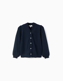 -Cardigan en maille avec détails tressés