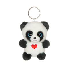Jouet-Porte-clés peluche panda doux pour enfant 8cm