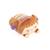 Peluche cushablez - coussin waffles Marron 1 - vertbaudet enfant 