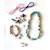 Coffret créatif de bijoux enfant avec perles Multicolore 2 - vertbaudet enfant 