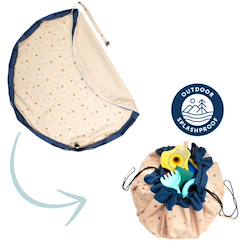 Chambre et rangement-Sac à jouets et tapis de jeu 2 en 1