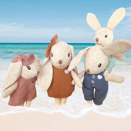 Famille lapin (4 personnages) Multicolore 6 - vertbaudet enfant 