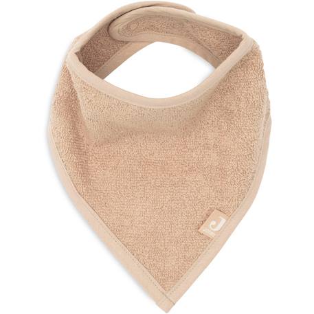 Lots de 2 bavoirs bandana en coton Biscuit+Nougat+Rose 2 - vertbaudet enfant 
