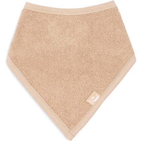 Lots de 2 bavoirs bandana en coton Biscuit+Nougat+Rose 3 - vertbaudet enfant 