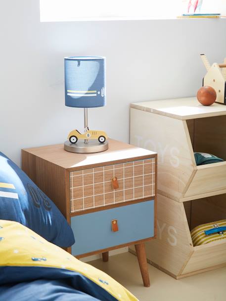 Lampe de chevet Bolide bleu 2 - vertbaudet enfant 
