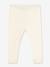 Legging bébé en coton uni écru 1 - vertbaudet enfant 