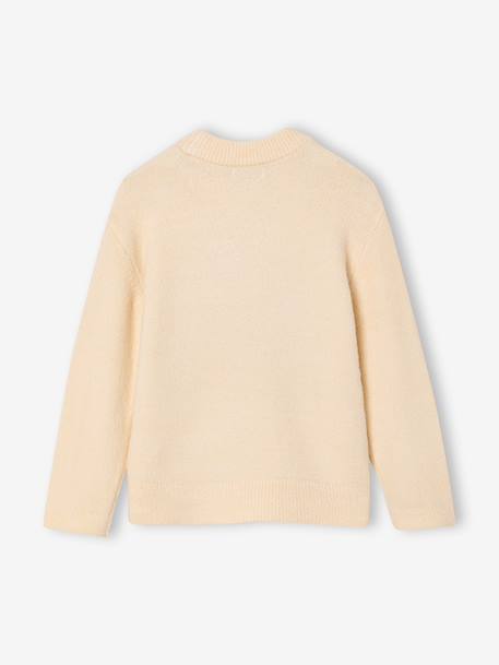 Pull fleurs vanille 2 - vertbaudet enfant 