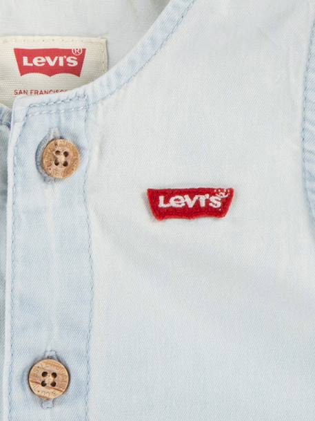 Set denim combi et bob bébé Levi's denim bleached 4 - vertbaudet enfant 