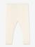 Legging bébé en coton uni écru 2 - vertbaudet enfant 