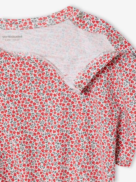 Combi short fille jersey écru+multicolore 4 - vertbaudet enfant 