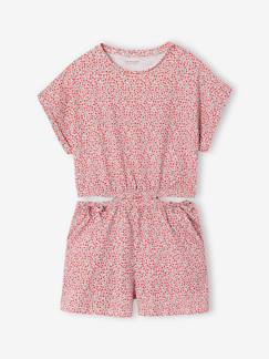 Combi short fille jersey  - vertbaudet enfant