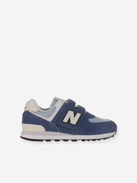 Basket P5744HP blanc+bleu+gris 4 - vertbaudet enfant 