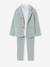 Ensemble céremonie chemise col Mao, veste et pantalon garçon beige+bleu ciel+vert d'eau 29 - vertbaudet enfant 