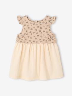Bébé-Robe, jupe-Robe bébé fille bimatière
