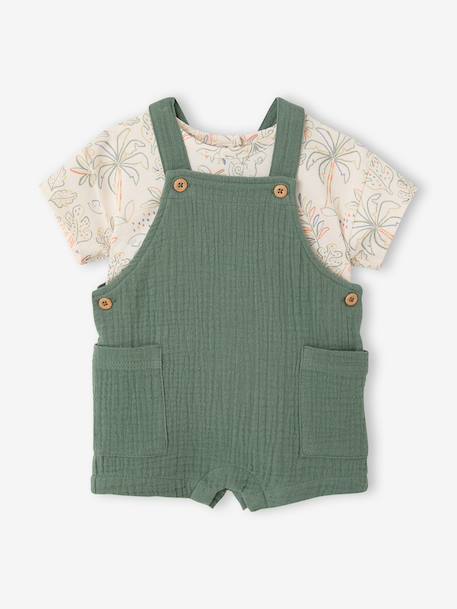 Bébé-Ensemble-Ensemble T-shirt salopette bébé garçon