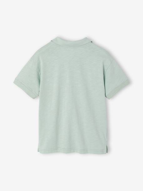 Polo manches courtes garçon menthe 2 - vertbaudet enfant 