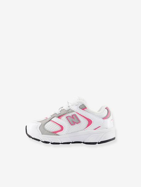 Basket I4083YV blanc+rose 3 - vertbaudet enfant 