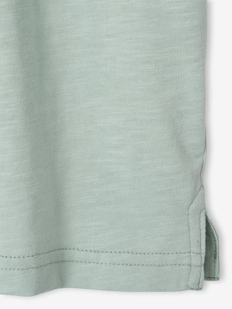 Polo manches courtes garçon menthe 4 - vertbaudet enfant 
