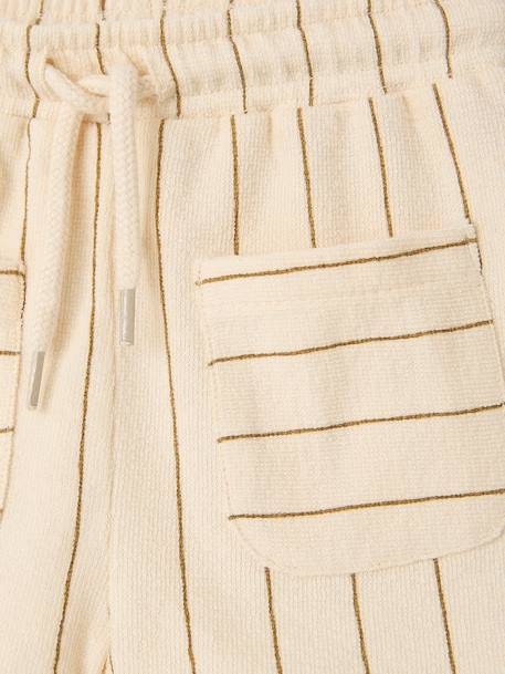 Short bébé garçon coton bio écru 4 - vertbaudet enfant 
