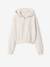 Sweat fille capuche sport vanille 2 - vertbaudet enfant 