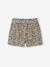 Short fille twill ceinture à nouer rayé bleu+rose+vanille 11 - vertbaudet enfant 