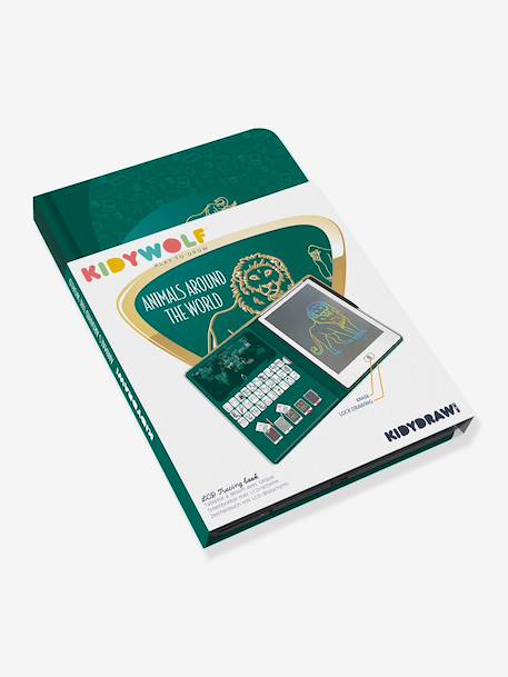 Tablette à dessin Kidydraw mini jaune+rose+vert sapin+violet 9 - vertbaudet enfant 