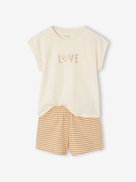 Lot de 3 pyjamas léopard écru 2 - vertbaudet enfant 
